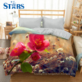 GS-XHY P326 colorful New Winter king size 3d disperse printing bed sets